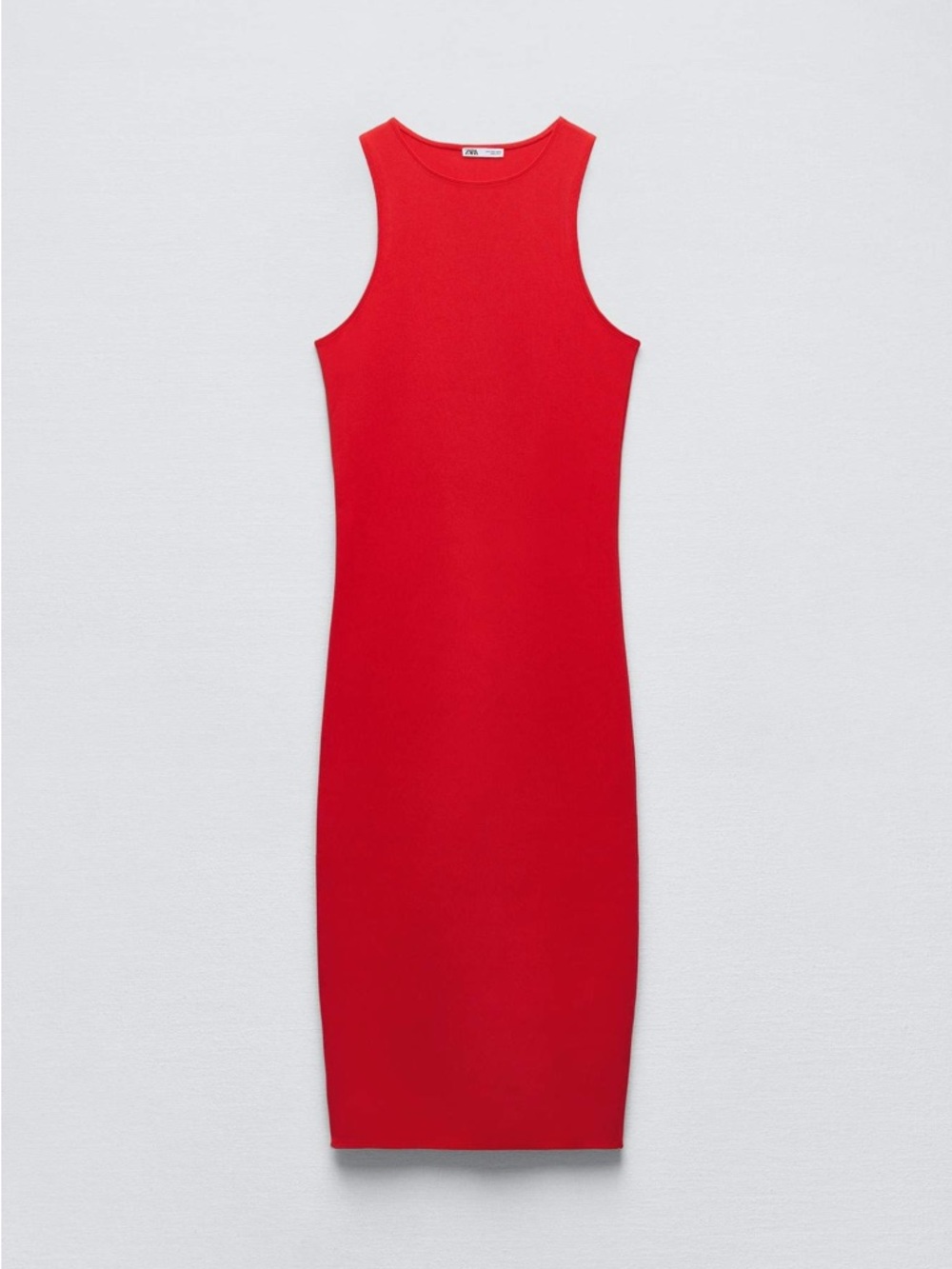 Zara red midi dress - Picture 2 of 4